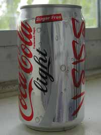 Coca Cola Light from Afghanistan